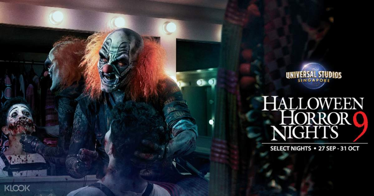 Universal Studios Singapore™ Halloween Horror Nights™ 9 Ticket Klook